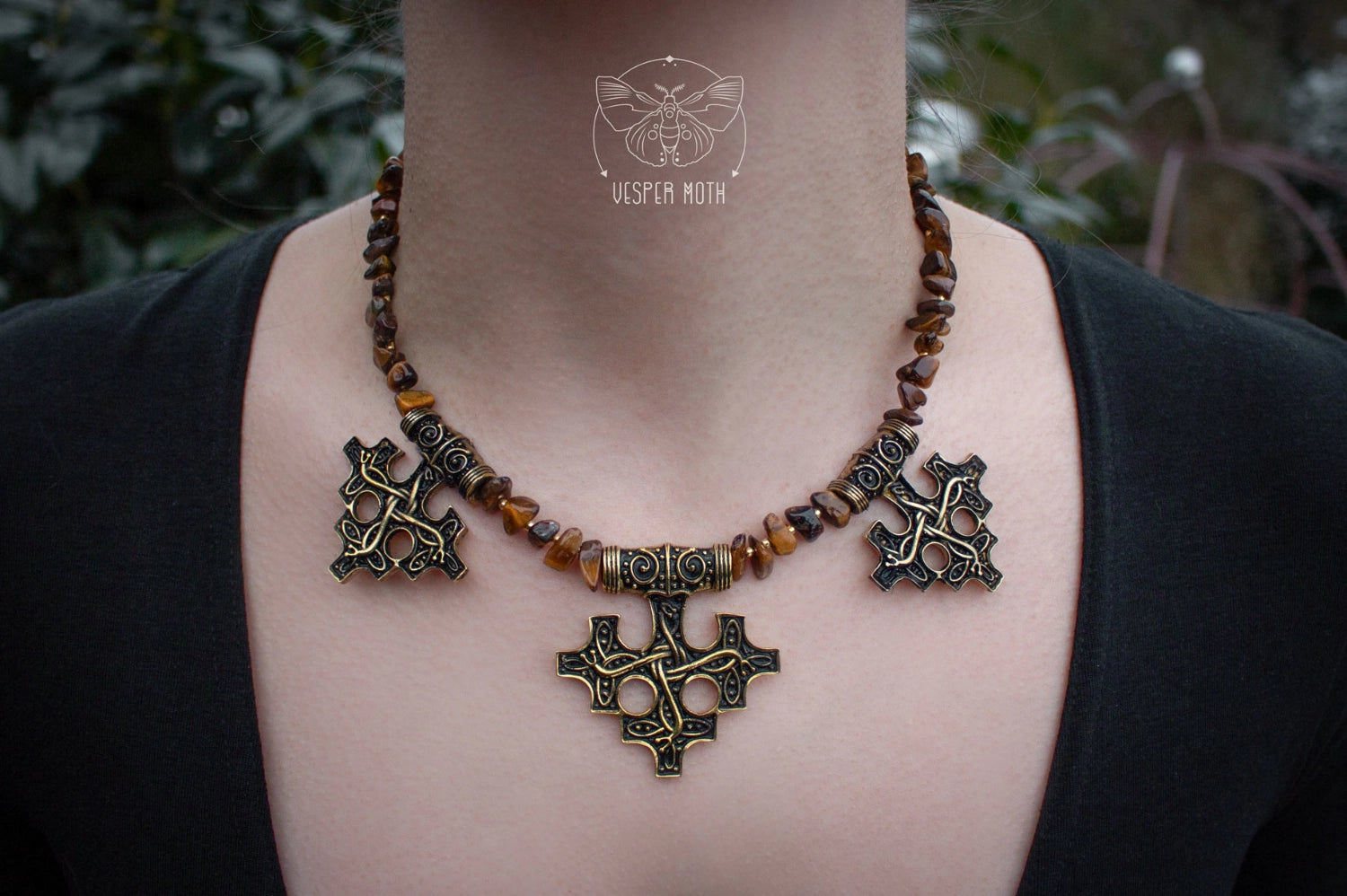 Hiddensee Collier (Tiger's Eye)