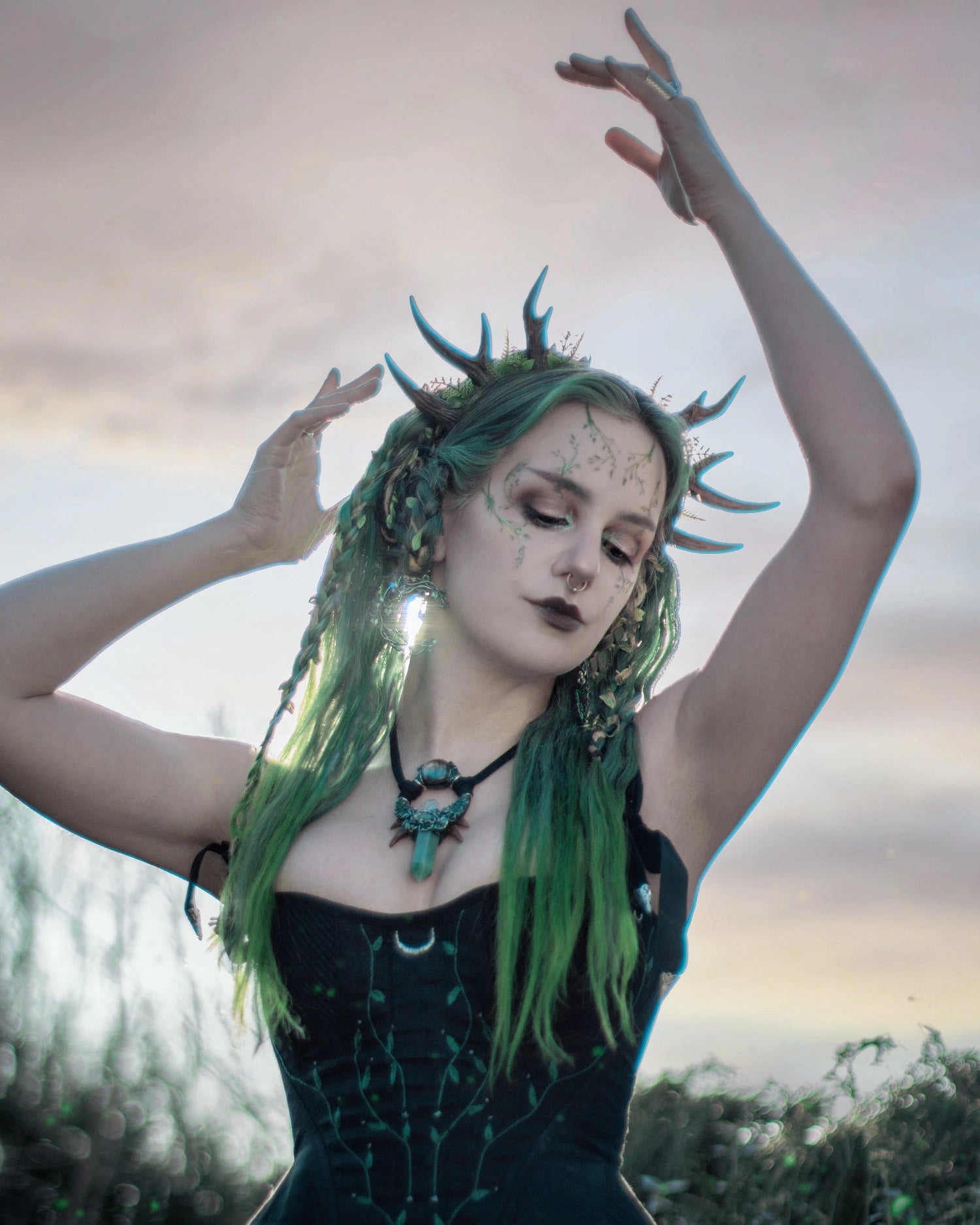 Forest Dweller Antler Crown