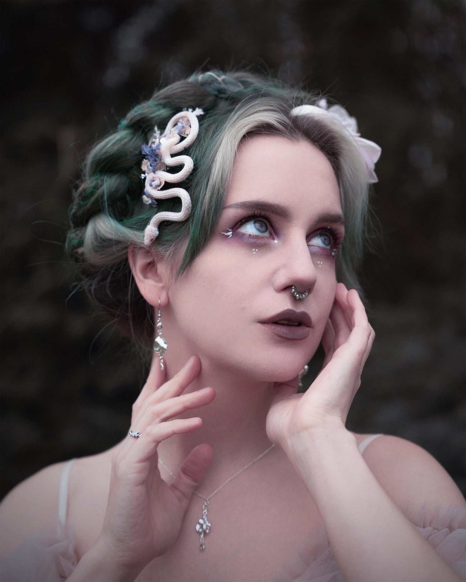 Serpent Hair Pins (a pair of two pins)