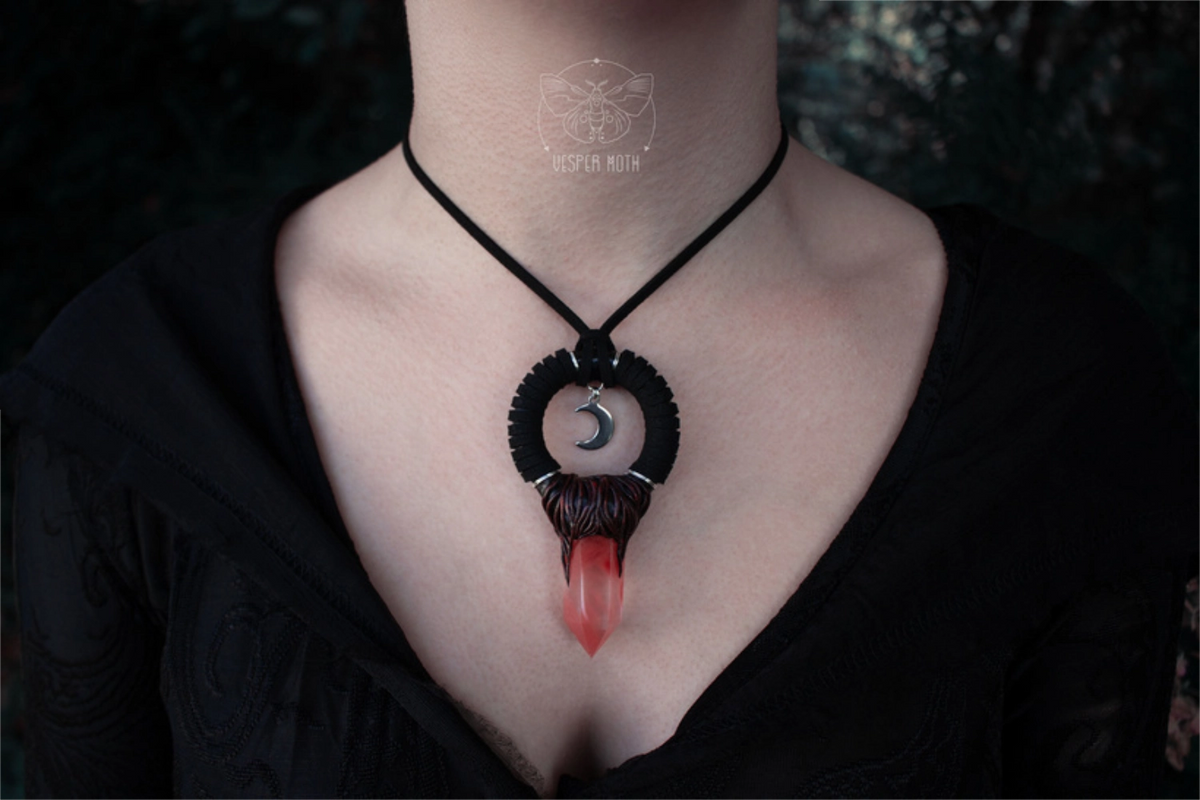Blood Moon Necklace