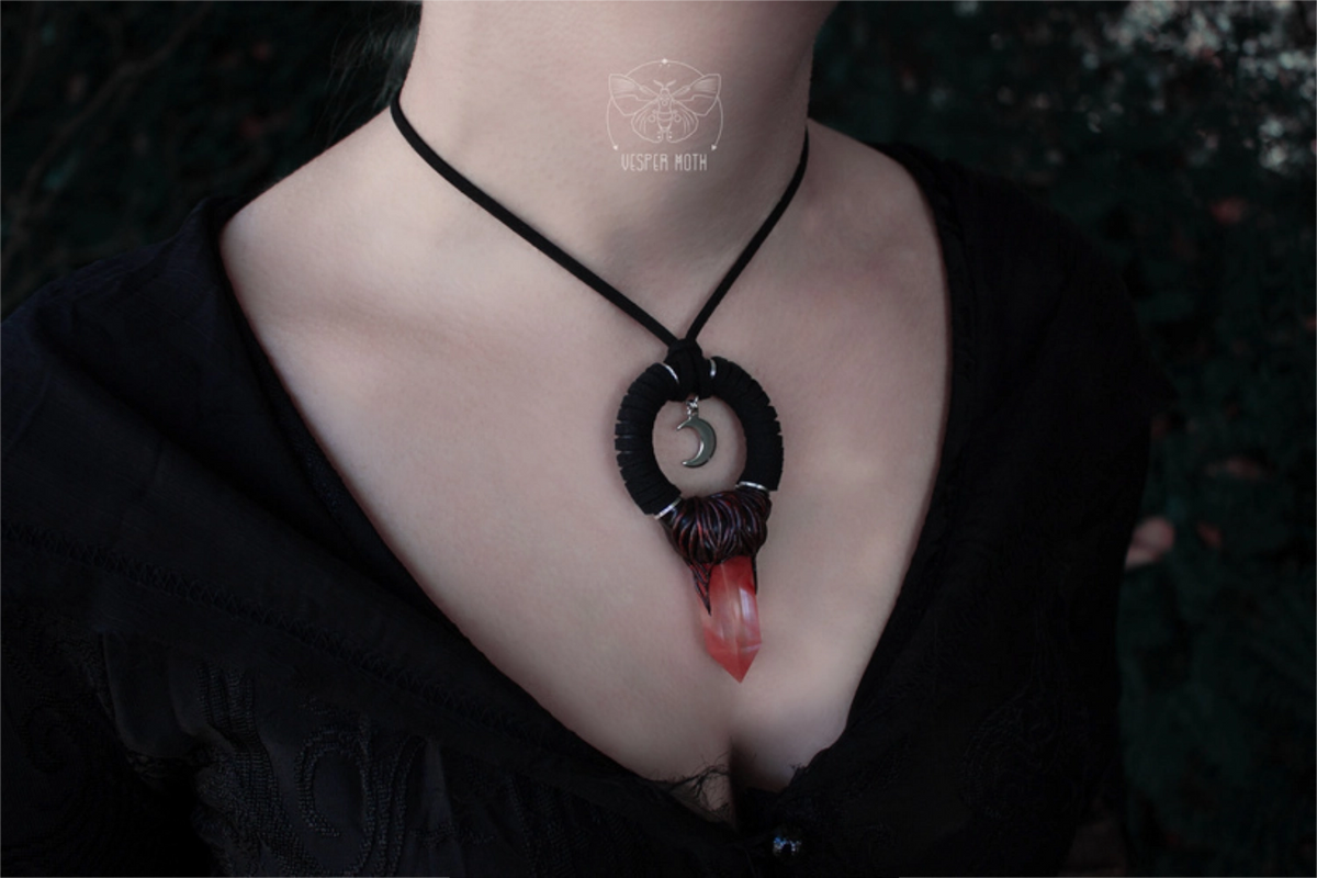 Blood Moon Necklace