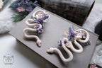 Serpent Hair Pins (a pair of two pins)