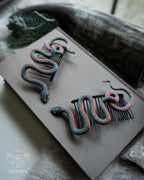 Serpent Hair Pins (a pair of two pins)