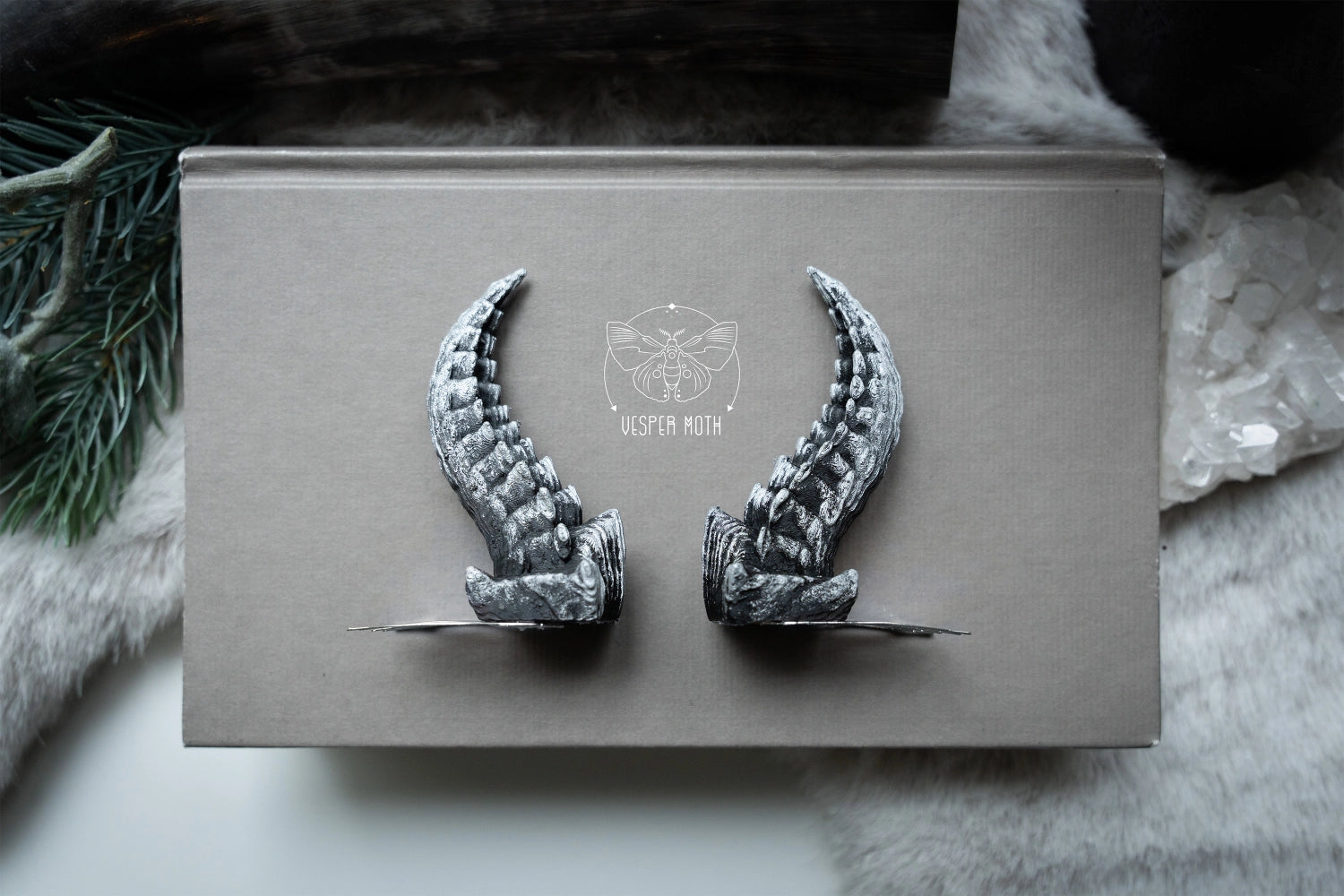 Jewel Dragon Hair Pins (a pair of two pins)