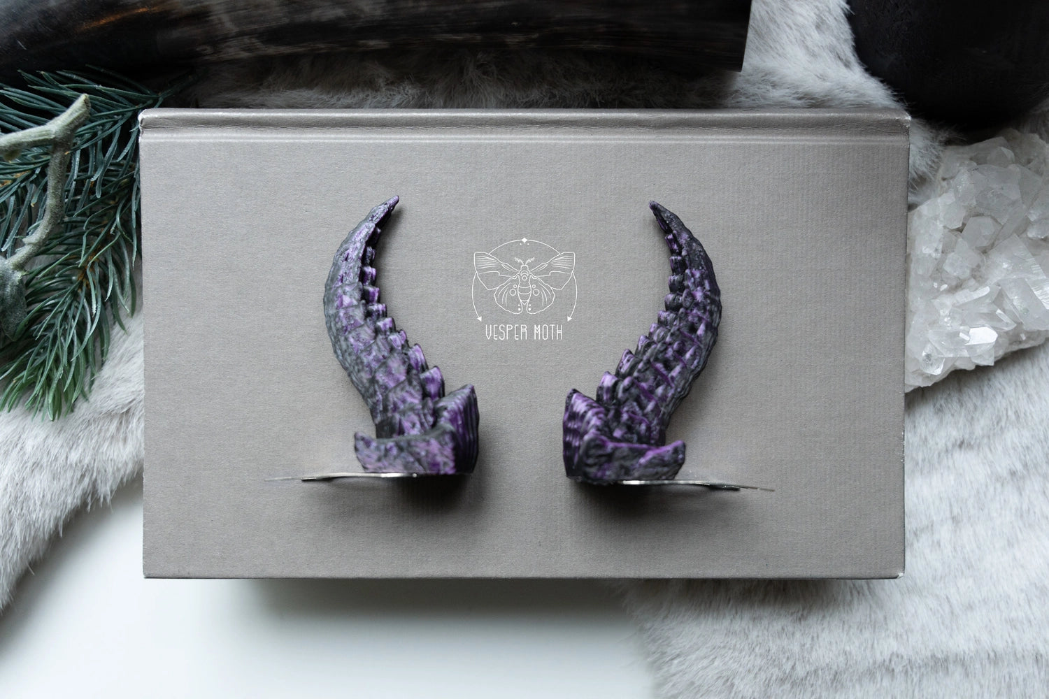 Jewel Dragon Hair Pins (a pair of two pins)