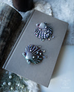 Seashell Hair Pins (pair of two pins)