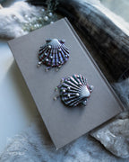 Seashell Hair Pins (pair of two pins)