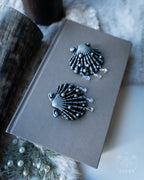 Seashell Hair Pins (pair of two pins)
