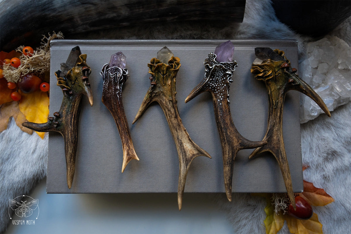 Antler Crystal Necklaces