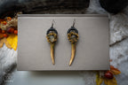 Antler Crystal Earrings