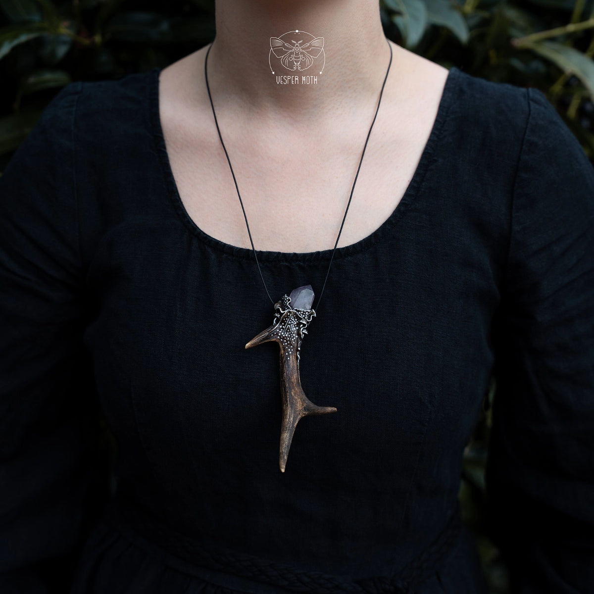 Antler Crystal Necklaces