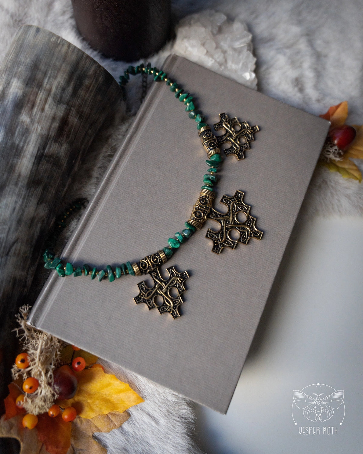Hiddensee Collier (Malachite)