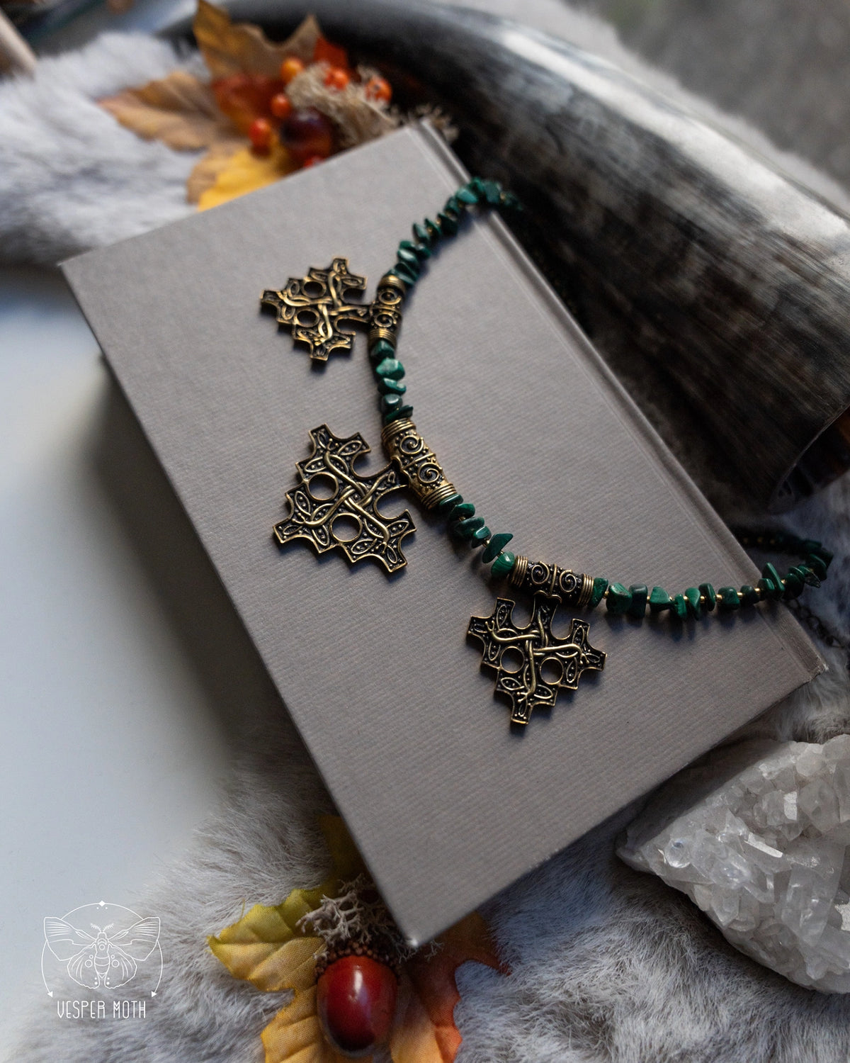 Hiddensee Collier (Malachite)