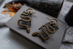 Serpent Hair Pins (a pair of two pins)