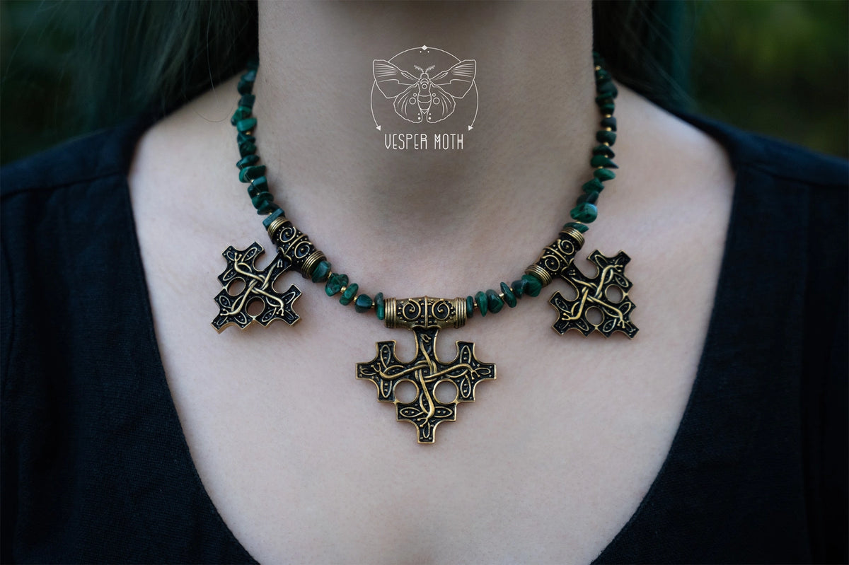 Hiddensee Collier (Malachite)