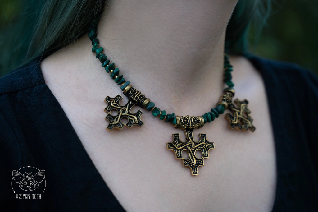 Hiddensee Collier (Malachite)