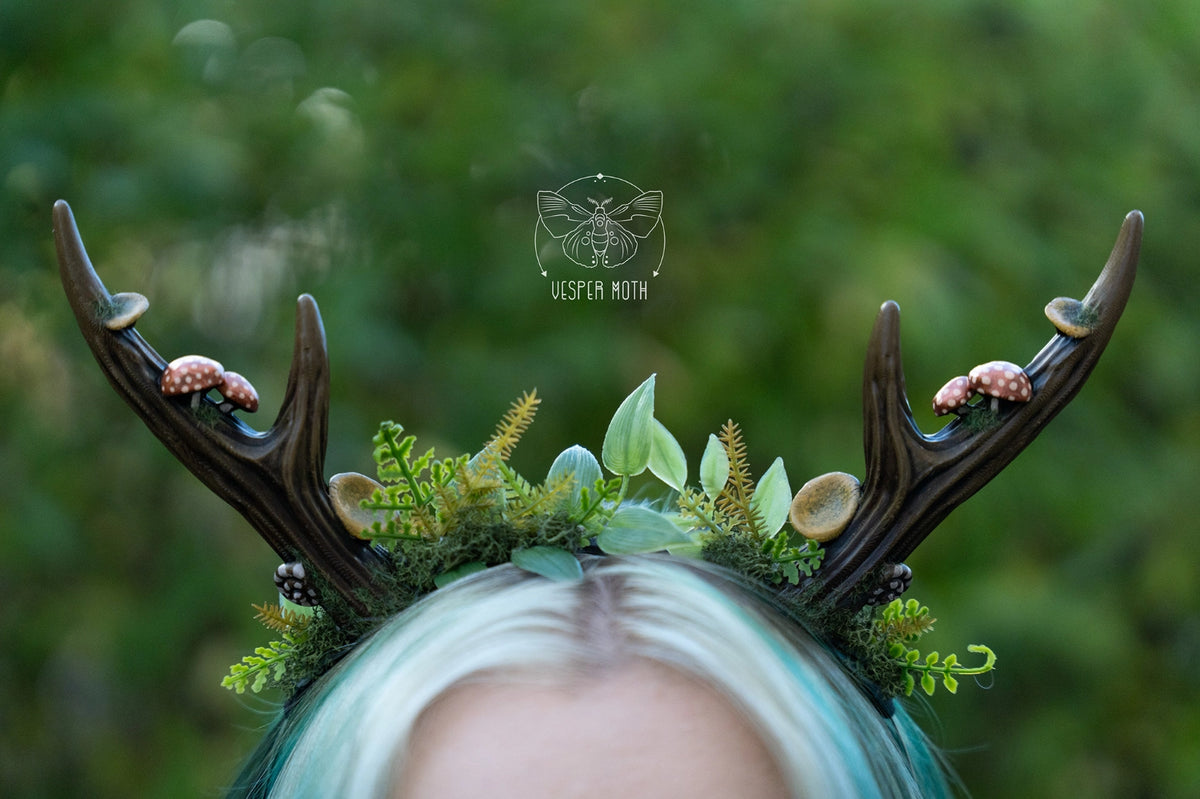 Antler Fungi Headpiece