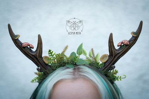 Antler Fungi Headpiece