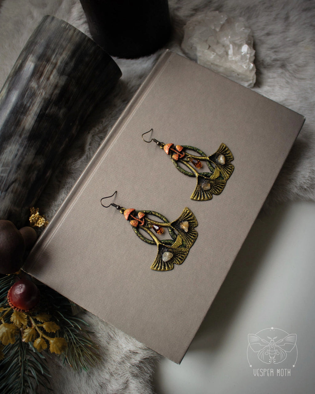 Demeter Earrings - 3D printed *no metal!