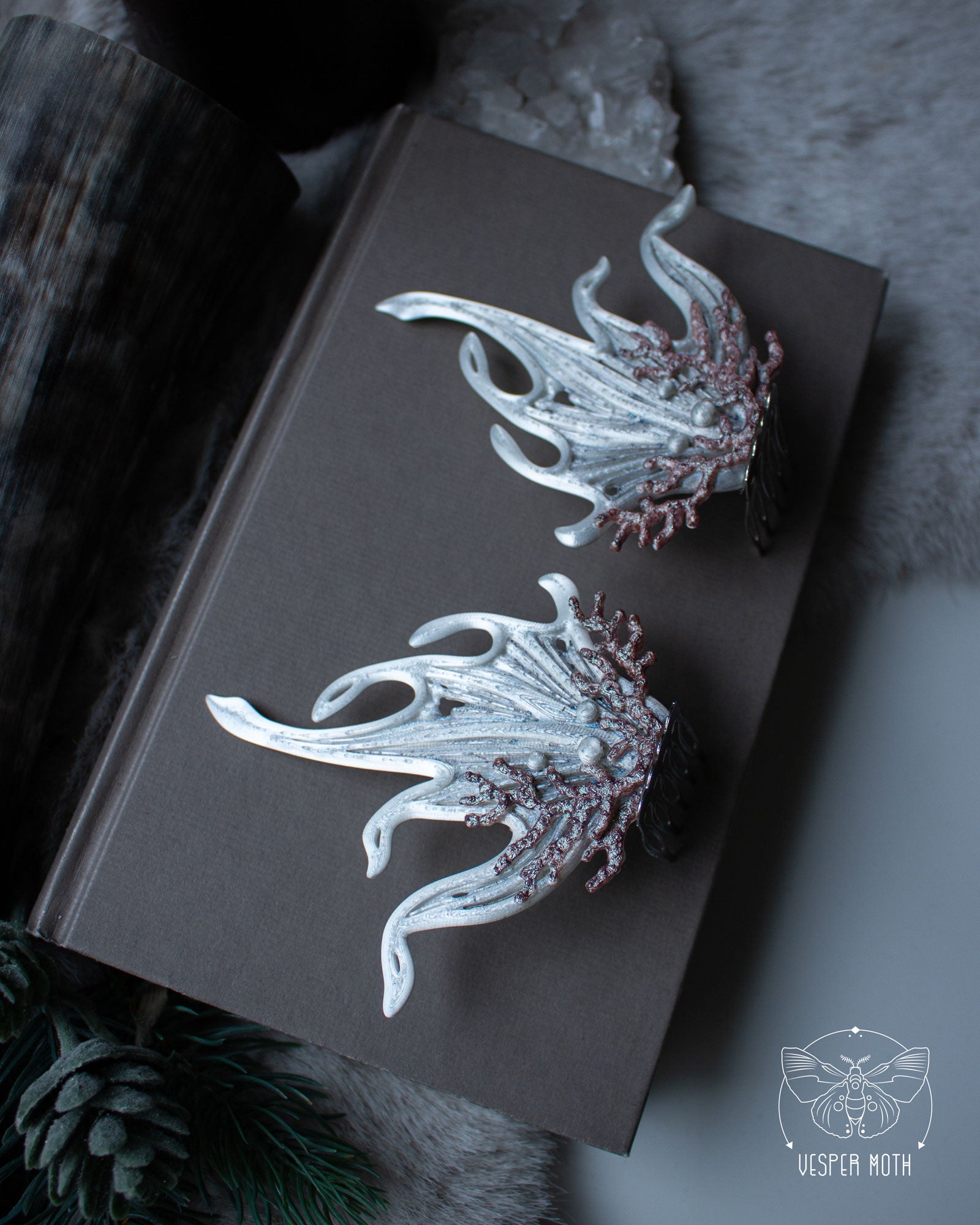 Siren Hair Pins (pair of two pins)