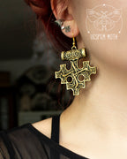 Hiddensee Earrings - 3D printed *no metal!