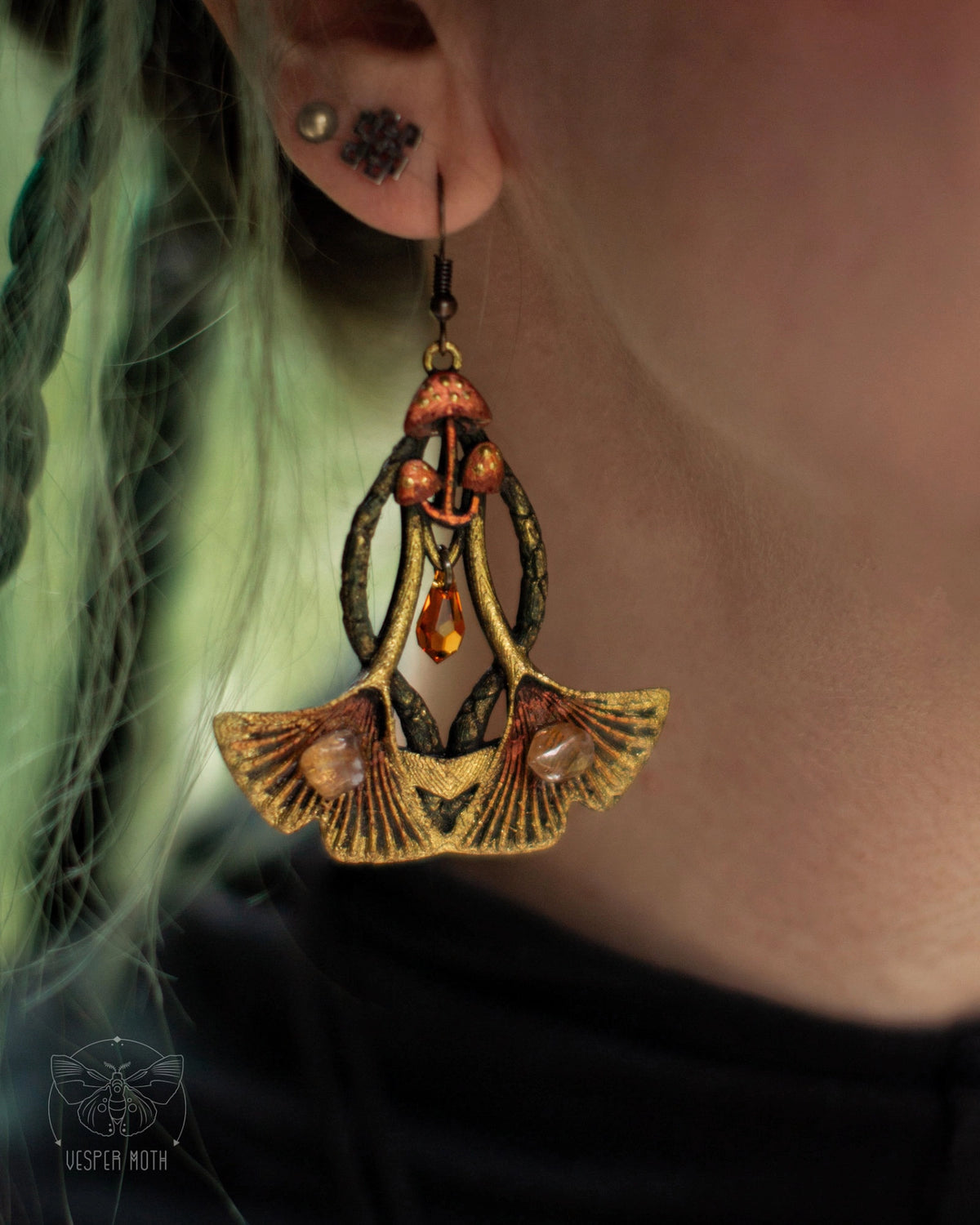 Demeter Earrings - 3D printed *no metal!
