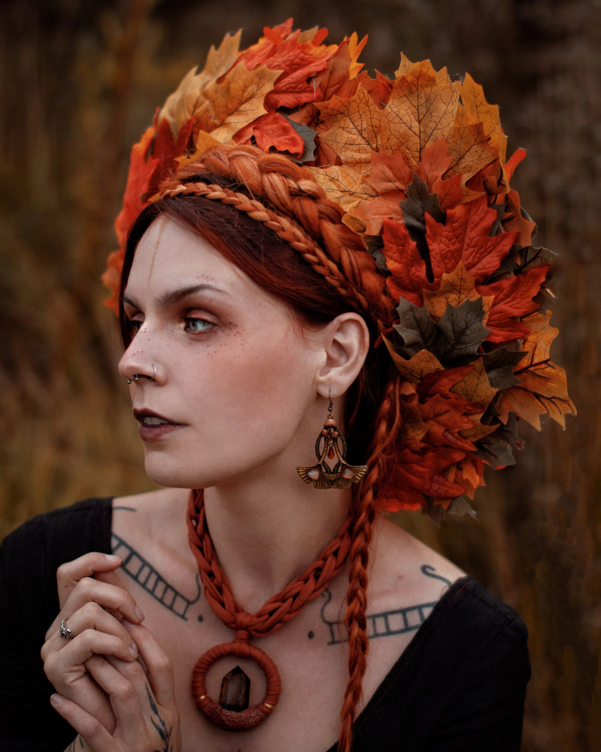 Demeter Earrings - 3D printed *no metal!