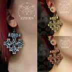 Hiddensee Earrings - 3D printed *no metal!