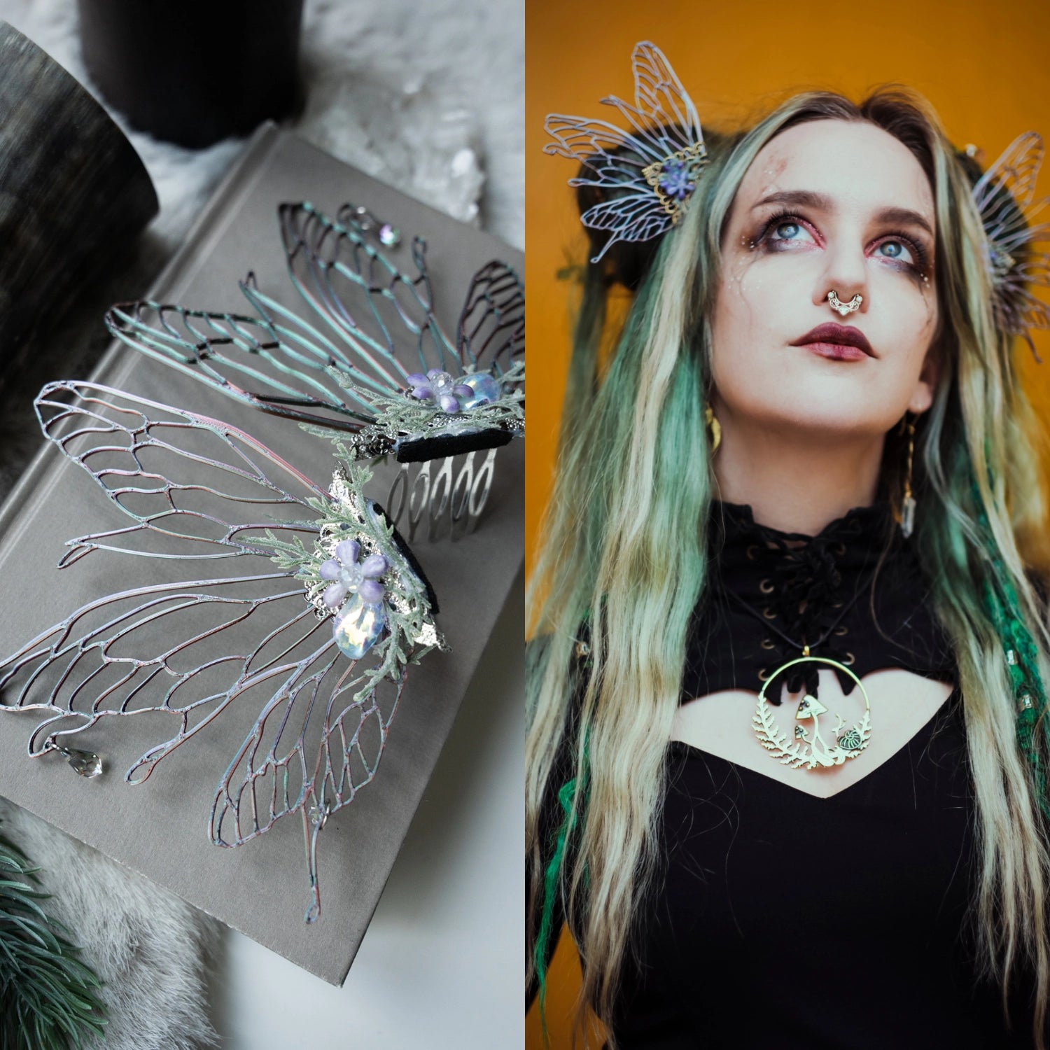 Fairy Hair Pins (a pair of two pins)