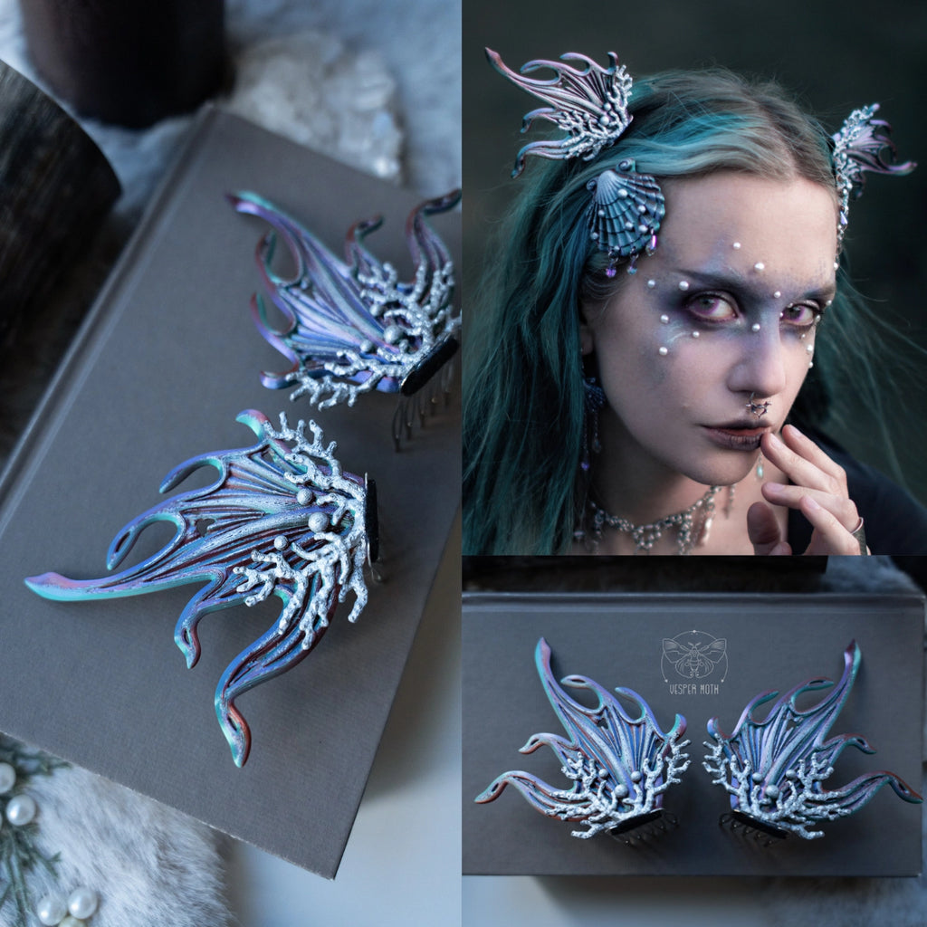 Dark Siren Hair Pins (pair of two pins)