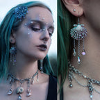 Seashell Earrings - 3D printed *no metal!