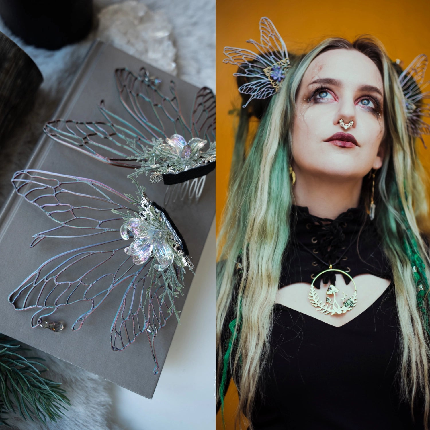 Fairy Hair Pins (a pair of two pins)