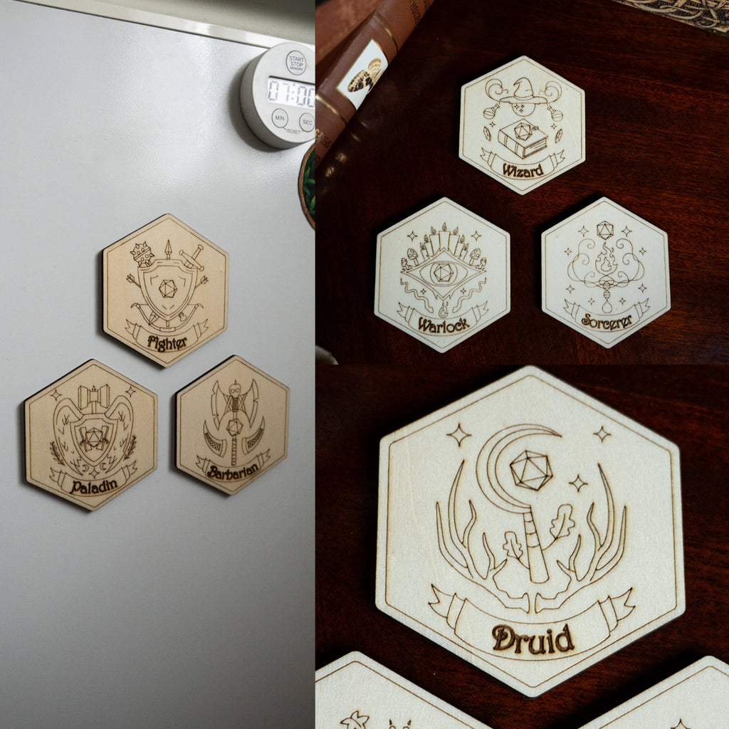 RPG Fridge Magnet
